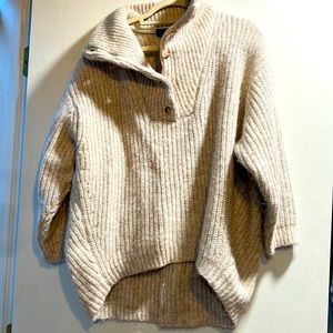 Hatch Size 1 Alpaca sweater for maternity